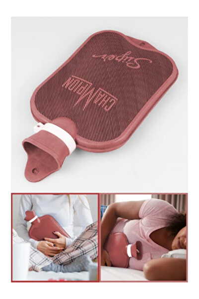 ADALILAR KAUÇUK Champion Kauçuk Sıcak Su Torbası Pembe 2,5 L