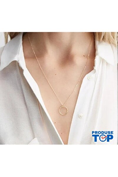 Produse.Top Colier tip choker pentru femei placat cu aur roz de 14k și pandan...