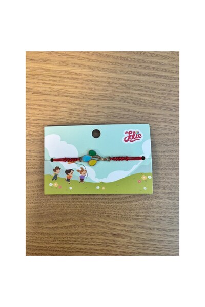 Bibilel Set 5 brățări BUC Jolie cu împletitură pentru copii, baloane