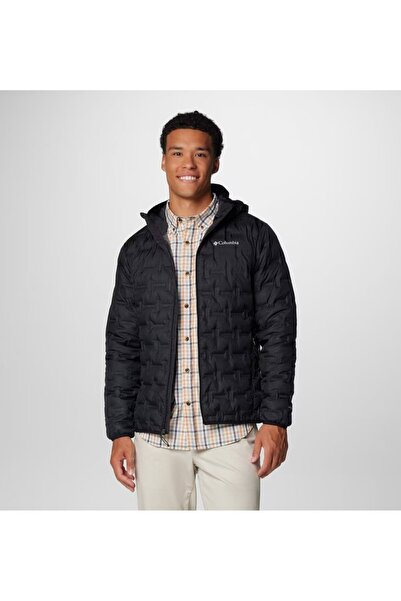 Columbia Delta Ridge Down Hooded Erkek Siyah Mont