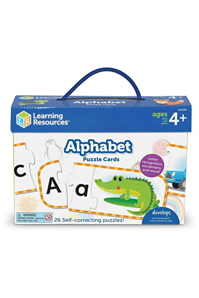 Learning Resources Set of 26 Alphabet puzzles (3 pieces)