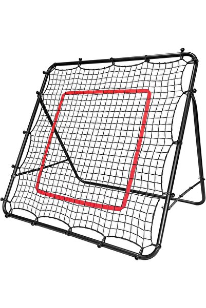 Sumkyle شبكة ارتداد لكرة القدم بمقاس 1.2 × 1.2 متر، لتدريب كرة القدم على التح...