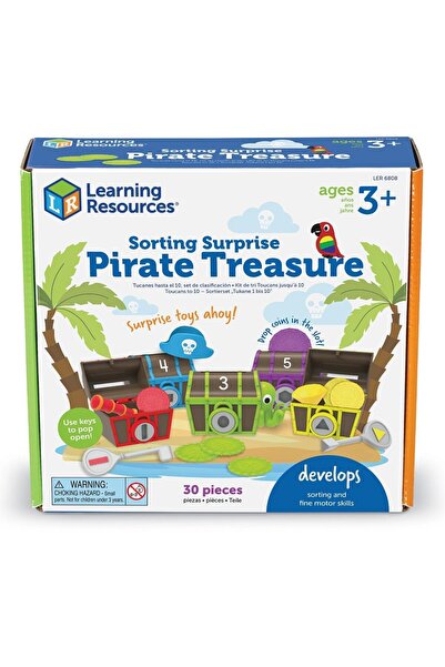 Learning Resources Παιχνίδι ταξινόμησης - Πειρατικός θησαυρός