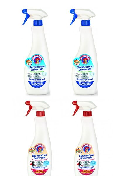 Chanteclair Chante Clair Universal degreaser, Bicarbonate 600 ml x2 + Marseil...
