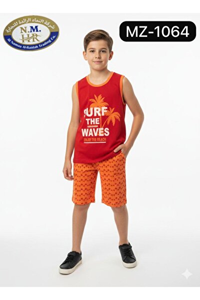 ALnama Boys' T-shirt and shorts set