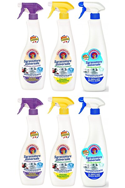 Chanteclair Chante Clair Universal degreaser, Lavender x2, Lemon x2, Bicarbon...