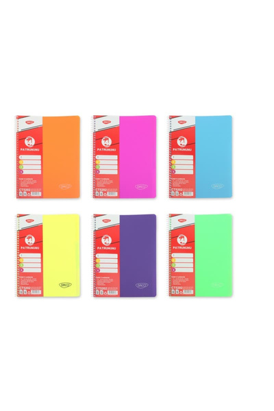 daço Caiet A4 4 subiecte 120 file Coperta Plastic