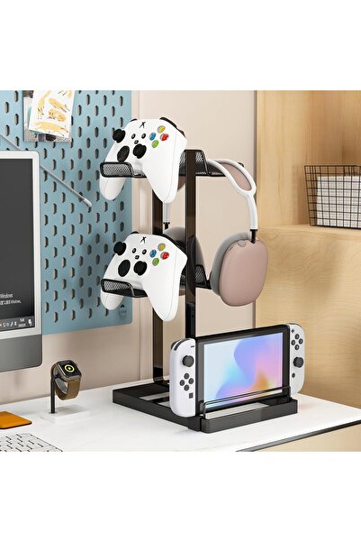 Arabest حامل سماعات رأس لأجهزة بلاي ستيشن 5، بلاي ستيشن 4، إكس بوكس ​​سويتش، ...