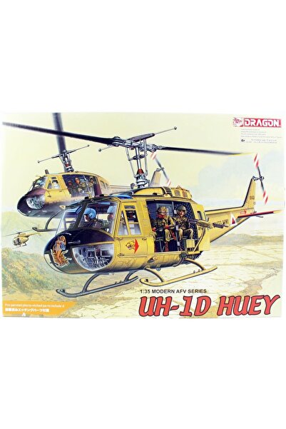 Genel Markalar 3538 1/35 Ölçek, UH-1D Huey Helikopter Plastik Model Kiti