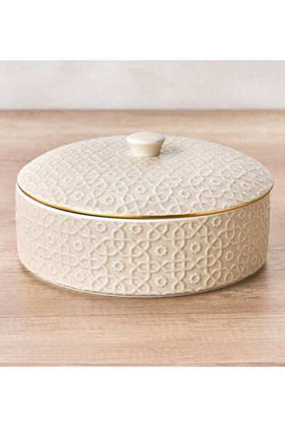 Generic Marhaba Porcelain Serving Bowl - 25 cm