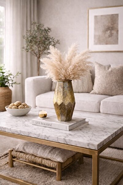 Ruum Store By Doğtaş Gold Metal Eskitme Dekoratif Aksesuar