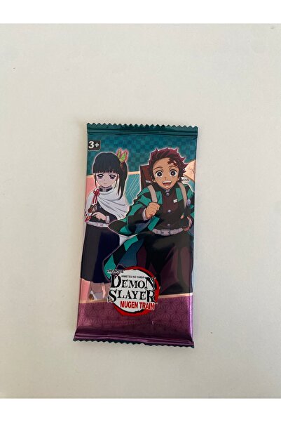 İnci Demon Slayer Kart Paketi İblis Avcıları Kımetsu no Yaiba Karakter Kartları