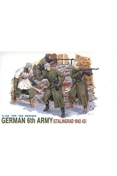 Genel Markalar 6017 1/35 Ölçek, Alman 6.Ordu Askerleri, (Stalingard 1942/43) ...