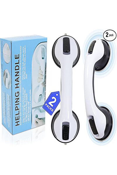 FOTOFUN Set of 2 Suction Cup Shower Handles