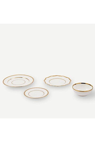 Pols Potten Golden Finds Plates & Bowl Set