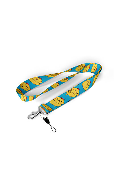 PİKASİS Civciv Desenli Boyun Askı İpi