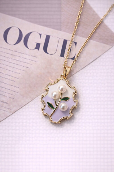 Adanova Concept Pinterest İnci Buketi Çelik Kolye