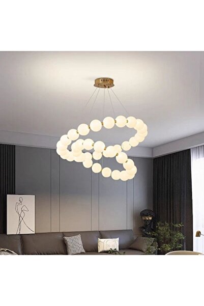 LEDZONE Candelabru LED 146W 3 Funcții Dimabil cu Telecomandă Auriu 70x100cm