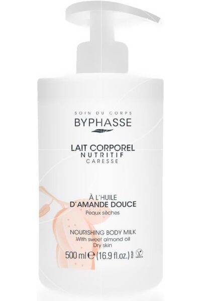 BYPHASSE Nourishing Body Milk with Almond Oil 500 ml