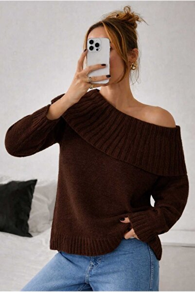 CEMKA KADIN MADONNA YAKA ŞARDONLU KAZAK