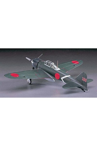 Hasegawa طقم نموذج طائرة حربية بلاستيكية بمقياس 1/48، ميتسوبيشي A6M3 زيرو فاي...