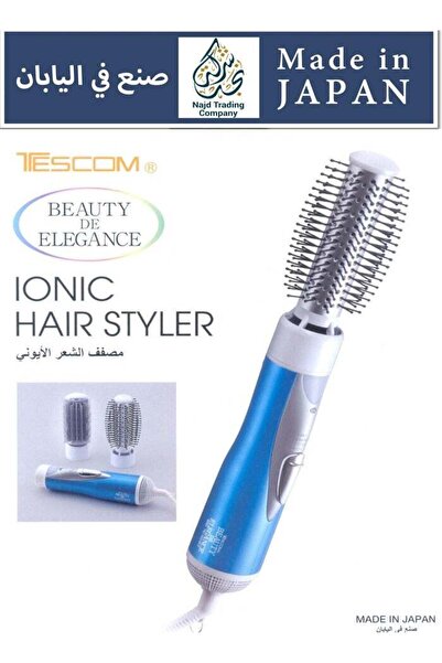 TESCOM Ionic Hair Styler With Two Attachments Made In Japan