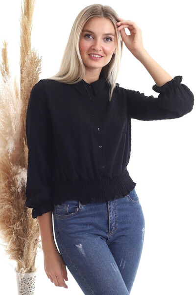 Cool & Sexy Women's Skirt with Gipeli Black Shirt