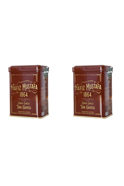HAFIZ MUSTAFA 1864 قهوة حافظ مصطفى بالمستكة 170 جرام × 2