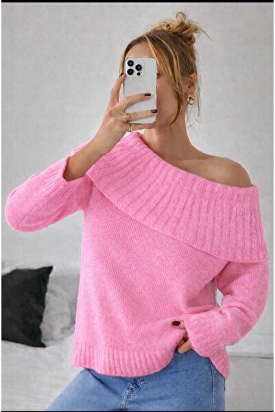 CEMKA KADIN MADONNA YAKA ŞARDONLU KAZAK