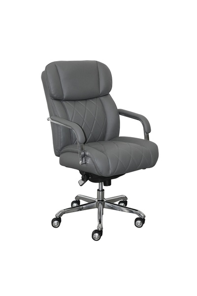 La-Z-Boy كرسي مكتب ساذرلاند | كرسي مكتب مريح مزود بدعم للرأس والظهر | قابل لل...