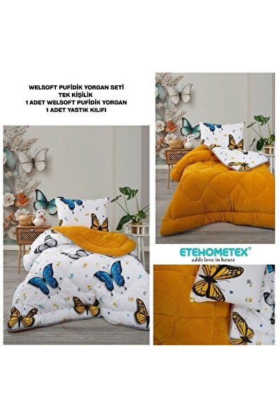 ETE HOMETEX Single Luxury Welsoft Bedspread Set