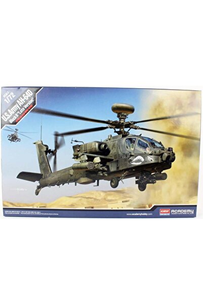 Academy 12551 1/72 Ölçek, ABD Kara Kuvettleri AH-64D Blok II Geç Dönem Heliko...