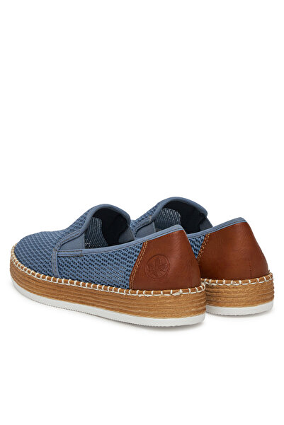 Rieker women's shoes blue L7873-12