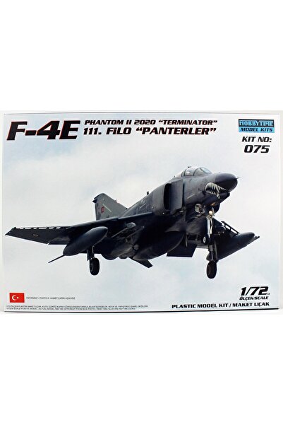 Hobbytime 075 1/72 Ölçek, F-4E Phantom II, Terminatör, 111.Filo Panterler, Pl...