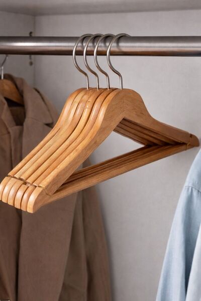 İpek BEVOLL HOME ELBİSE ASKISI 12'Lİ