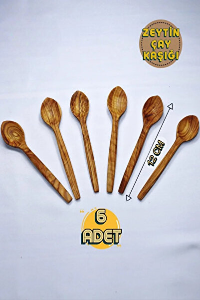 Home 6Pcs Teaspoon - Wooden Teaspoon - Teaspoon - Wooden Spoon