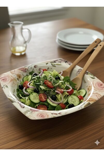 oney-pazar dijitl baskı salata tabak