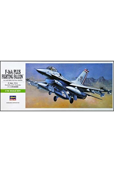 Hasegawa B1 231 1/72 Ölçek, F-16A Plus Fighting Falcon, Savaş Uçağı Plastik M...