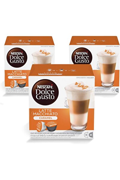 Nescafe Dolce Gusto Caramel Macchiato Coffee - 48 Capsules, 24 Cups