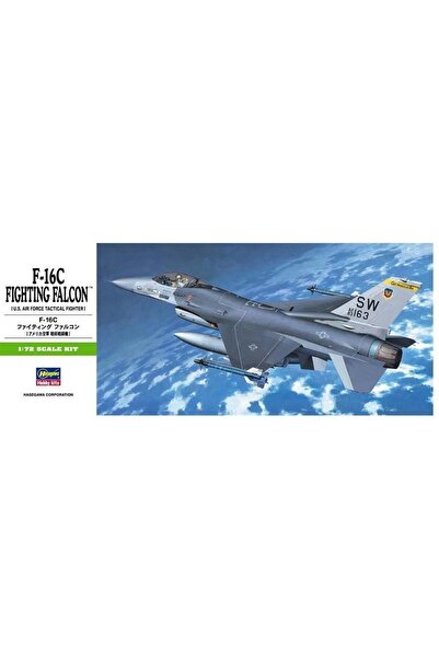 Hasegawa B2 232 1/72 Ölçek, F-16C Fighting Falcon, Savaş Uçağı Plastik Model ...
