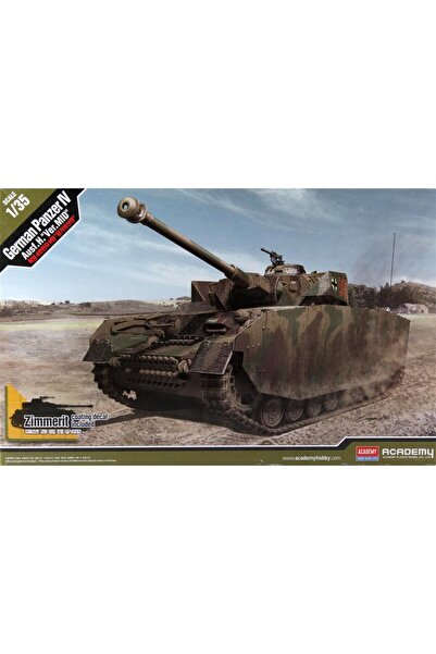 Academy 13516 1/35 Ölçek, Alman Pz.Kpfw. IV Ausf.H (Versiyon Orta) Tankı, Pla...