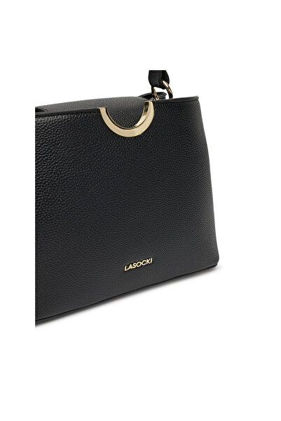 LASOCKI geantă de mână femeie neagră MLS-E-056-05