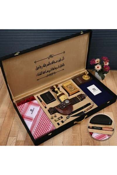 Givenchy علبة هدايا رجالية مع خنجر وقماش