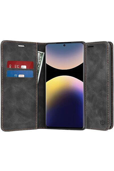 Techsuit Husa pentru Xiaomi Redmi Note 14 Pro 4G / Poco F7 - Confy Cover - Black