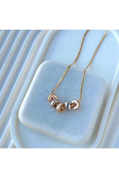 RubiBes Jewelry Çelik Kolye