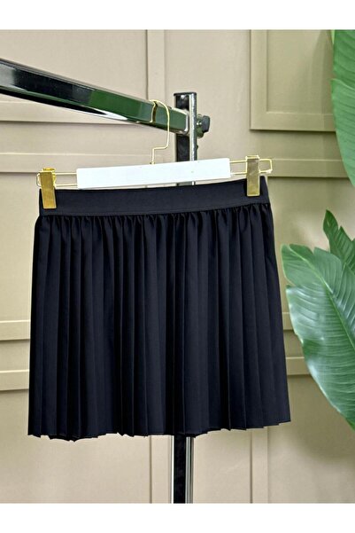 Trend Marfa Lenjerie de corp cu fustă plisată, cu talie elastică, mini lenjer...