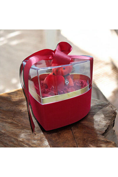 sabırçiçekveaksesuar Sevgililer Gününe Özel LED Işıklı Ayıcıklı Kalpli Hediye...