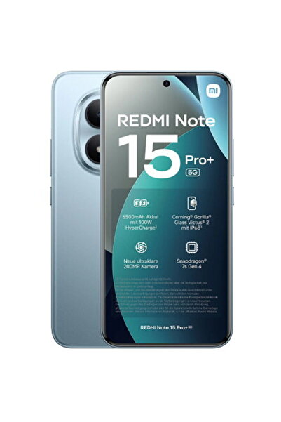 Xiaomi Redmi Note 15 Pro+ 256GB 8GB RAM 5G Dual SIM Blue