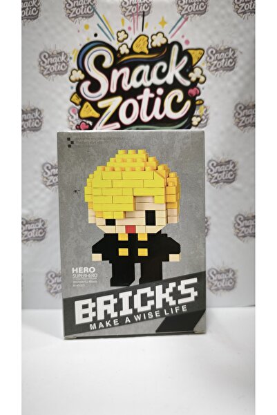 Bricks SNACKZOTIC BIRCKS SANJİ 3D MİKRO BLOK LEGO