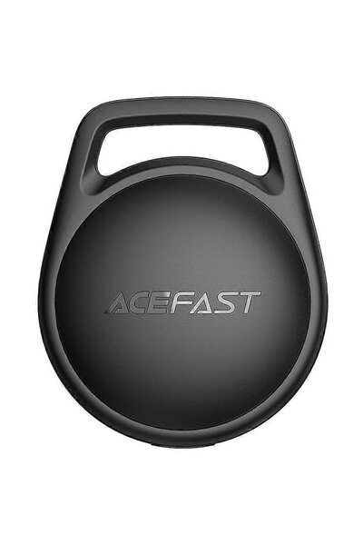 Acefast Buton Tracker, Bluetooth, compatibilitate Find My - (S2) - Negru